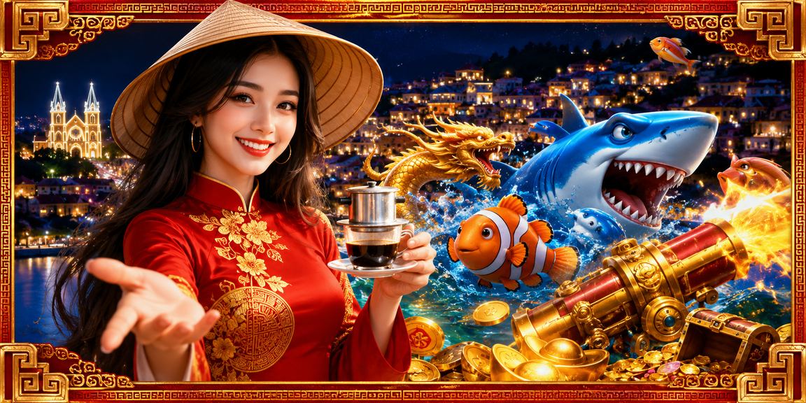 Người dùng tại Sa Pa thư giãn với cà phê trong khi xem thông tin game jackpot trên điện thoại